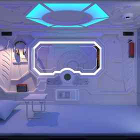 Bedroom 1 Galaxy Pods Capsule Hotel Boat Quay, Bugis Cube Hotels