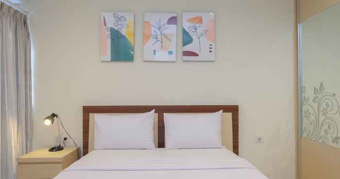 Kamar Tidur Comfy and Nice Studio Tamansari Semanggi Apartment By Travelio