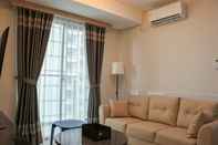 Lobby Comfy and Elegant 3BR Daan Mogot City Apartment By Travelio