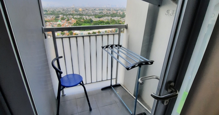 ห้องนอน Apartment Emerald Bintaro type 2 BR by PnP Rooms