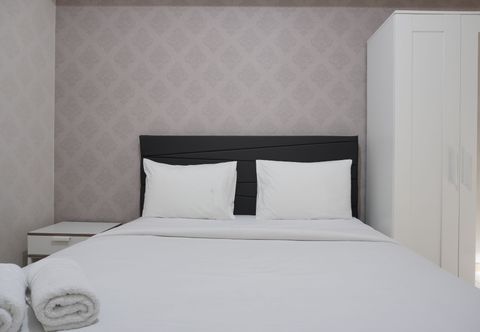 침실 Comfy and Warm 2BR Apartment at M-Town Residence By Travelio