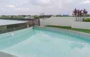 Swimming Pool 7 Great Location Studio Room Apartment at Patraland Urbano By Travelio