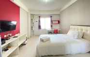 Bedroom 2 Quiet Private Studio Room Apartment at Pinewood Jatinangor By Travelio