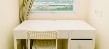 Lobby 3 Warm and Cozy Studio Room Apartment at B Residence By Travelio