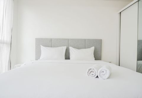Bedroom Cozy and Nice Studio Room at Casa De Parco Apartment By Travelio