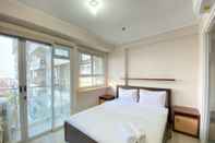 Kamar Tidur Nice and Minimalist 1BR at Gateway Pasteur Apartment By Travelio