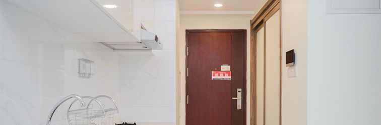 로비 Simply and Cozy Stay Studio at Sky House BSD Apartment By Travelio