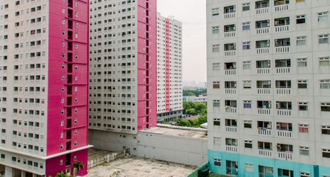 Exterior 2 Modern Look 2BR Apartment Green Pramuka City near Mall By Travelio