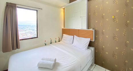 ห้องนอน 2 Classic Adorable 2BR Gateway Ahmad Yani Cicadas Bandung Apartment By Travelio