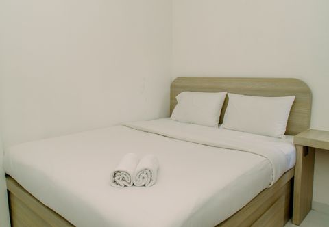 Bedroom Comfy Studio at Apartment Aeropolis Residence By Travelio