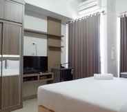 Bedroom 2 Stylish Living Studio at Apartment Taman Melati Surabaya By Travelio