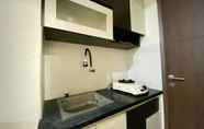 Bedroom 3 Cozy Studio Apartment with Great View at Oxford Jatinangor By Travelio