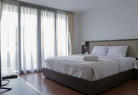 Bedroom Comfort 3BR at Simprug Park Residences By Travelio Premium