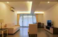 Lobby 4 Comfort 3BR at Simprug Park Residences By Travelio Premium