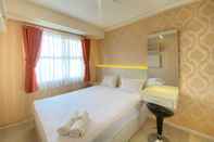 ห้องนอน Private Classic 1BR Apartment at Parahyangan Residence Bandung By Travelio