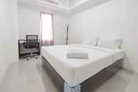 Kamar Tidur Good Deal and Warm 1BR at Paltrow City Apartment By Travelio