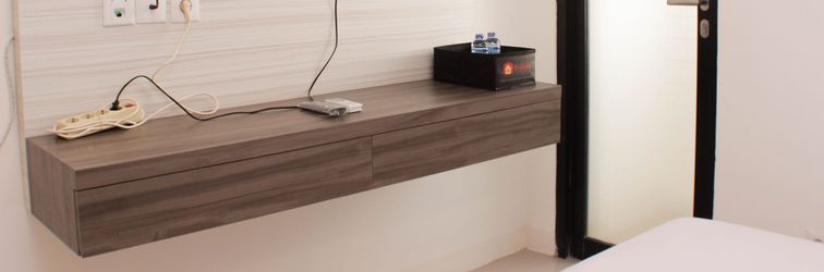 Lobby Cozy Stay and Warm Studio Urbantown Karawang Apartment By Travelio