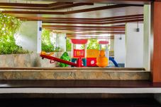 Entertainment Facility Restful and Strategic 2BR at Bassura City Apartment By Travelio