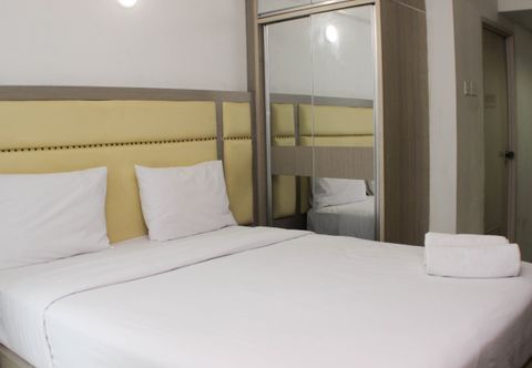 臥室 Simply and Cozy Studio at Grand Sentraland Karawang Apartment By Travelio