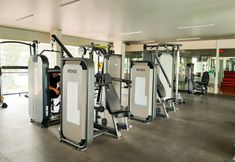 Fitness Center 7 Cozy and Comfortable Studio at Aeropolis 3 Apartment By Travelio