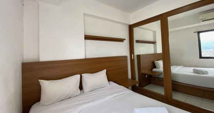 Bedroom Spacious with Japanese Style 1BR at Gateway Ahmad Yani Cicadas Bandung By Travelio