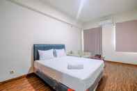 Bedroom Simply and Comfort Studio at Puri Kemayoran Apartment By Travelio