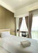 BEDROOM Comfy Studio at Apartment Taman Melati Jatinangor By Travelio