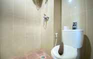 In-room Bathroom 4 Cozy and Tidy Studio at Taman Melati Jatinangor Apartment By Travelio