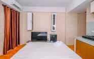 Bedroom 2 Cozy and Nice Studio at La Hub City Apartment By Travelio