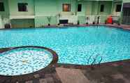 Swimming Pool 5 Nice and Fancy 1BR at Menteng Square Apartment By Travelio