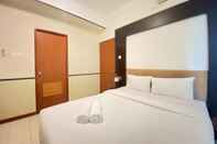 Bedroom Spacious Bohemian 2BR Apartment at Marbella Suites Dago Pakar Bandung By Travelio