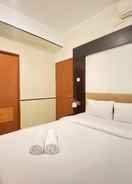 BEDROOM Spacious Bohemian 2BR Apartment at Marbella Suites Dago Pakar Bandung By Travelio