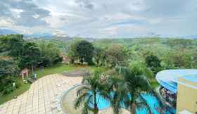 Swimming Pool 6 Spacious Bohemian 2BR Apartment at Marbella Suites Dago Pakar Bandung By Travelio