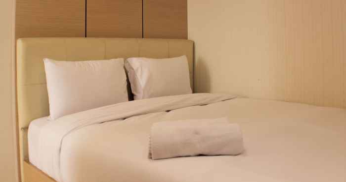 Bedroom Best Deal 2BR at Cinere Bellevue Suites Apartment By Travelio