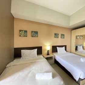 Bedroom 1 Cozy Studio at Skyland City Jatinangor Apartment By Travelio, Areon Trans BRI Cikeruh (Ciseke) Jatinangor Hotels