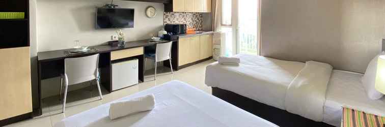 ล็อบบี้ Cozy Studio at Skyland City Jatinangor Apartment By Travelio