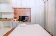 Bedroom 3 Cozy and Tidy Studio at Transpark Cibubur Apartment By Travelio