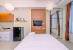 Bedroom 2 Cozy and Simply Studio 29th Floor at Evenciio Margonda Apartment By Travelio