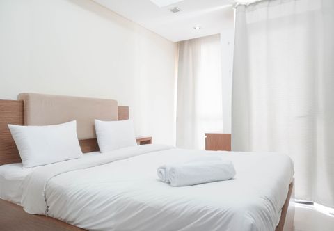 Kamar Tidur Tidy and Homey Studio Apartment Elpis Residence By Travelio