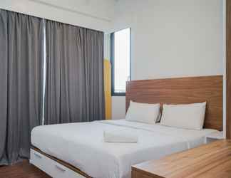 Kamar Tidur 2 Comfy and Elegant 1BR at Marigold Nava Park Apartment By Travelio