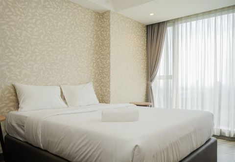 Bilik Tidur Cozy and Well Designed 2BR Apartment Branz BSD City By Travelio