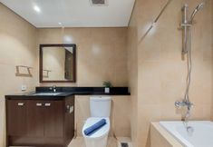 In-room Bathroom 6 Cozy and Well Designed 2BR Apartment Branz BSD City By Travelio