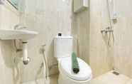 In-room Bathroom 4 Homey and Good Studio Furnished at Grand Asia Afrika Apartment By Travelio