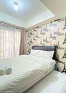 BEDROOM Homey and Good Studio Furnished at Grand Asia Afrika Apartment By Travelio