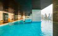 Swimming Pool 6 Cozy and Great Deal Studio Menteng Park Apartment By Travelio