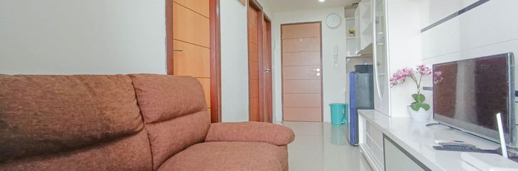 大廳 Homey and Nice 2BR at Vida View Makasar Apartment By Travelio