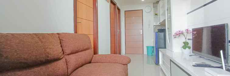 ล็อบบี้ Homey and Nice 2BR at Vida View Makasar Apartment By Travelio