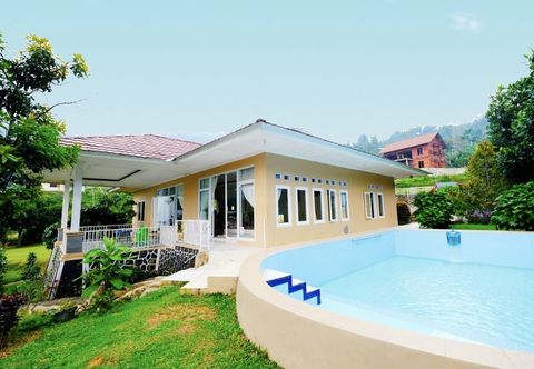 외관 Villa Sunset View Paseban - Puncak  