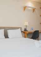 BEDROOM Comfy and Elegant Studio Casa De Parco Apartment near ICE BSD By Travelio