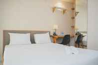 Bedroom Comfy and Elegant Studio Casa De Parco Apartment near ICE BSD By Travelio